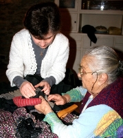 La fattura dell'abito tradizionale in Val Cenischia
